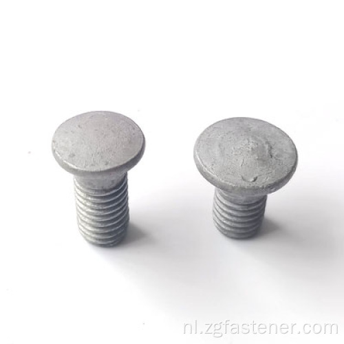 Hot Dompleed Gegalvanised Carriage Bolts M3